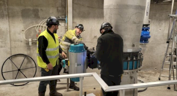 Installation of 57 DN800 valves manufactured by InterApp Group took place in Paris